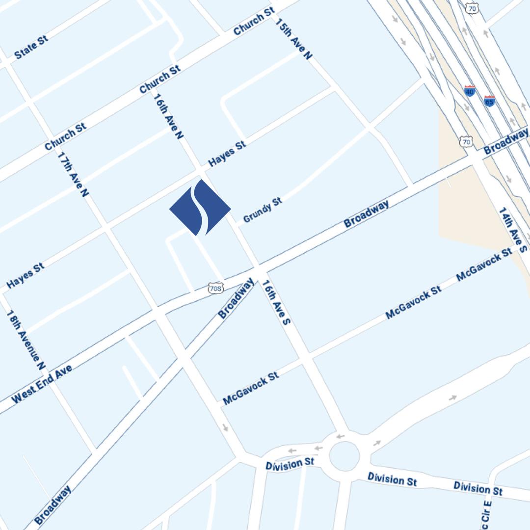 Shore CP Nashville Location on Map